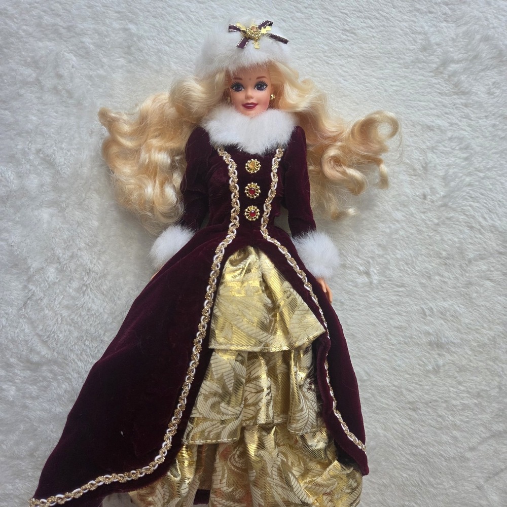 Mattel‎ 15646 Barbie Happy Holidays 1996 Special Edition AS IS